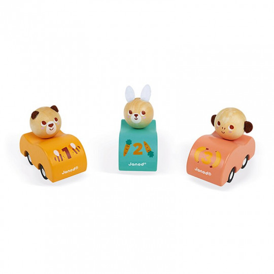 Janod 04028 Hátrahúzós autó