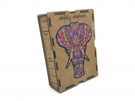 Hatalmas elefánt fa puzzle - M méret