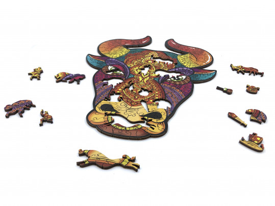 Bámulatos bika fa puzzle