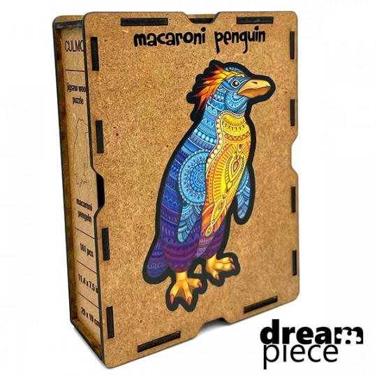 Bóbitás pingvin fa puzzle