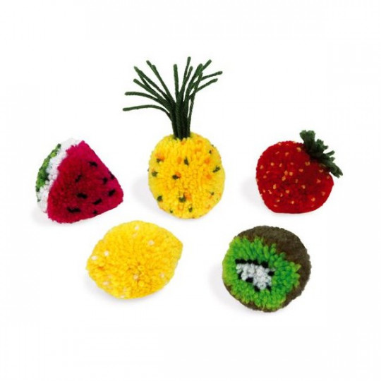 Gyümölcs pompom készítő 07776 Janod