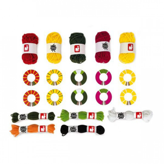 Gyümölcs pompom készítő 07776 Janod