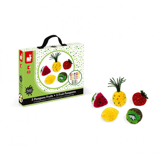 Gyümölcs pompom készítő 07776 Janod