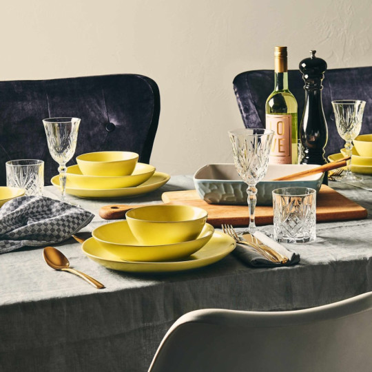 CRYSTAL CLUB fehérboros kristálypohár 210ml