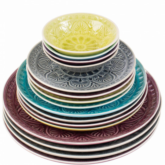 SUMATRA tányér 21cm lime