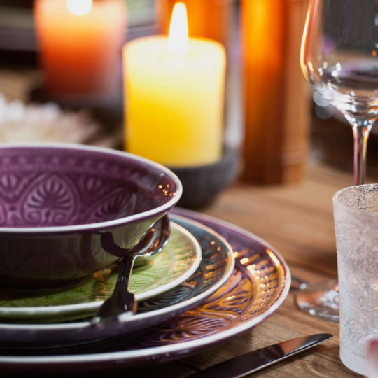 SUMATRA tányér 21cm lime