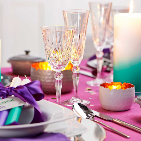 CRYSTAL CLUB pezsgős kristálypohár 160ml