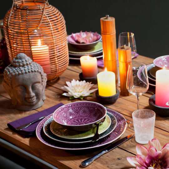 SUMATRA tányér 21cm szürke