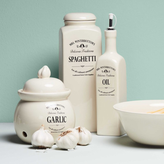 MRS WINTERBOTTOM`S II. fokhagymatartó kerek 19,5cm