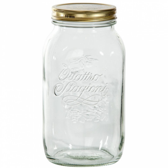 QUATTRO STAGIONI befőttes üveg 1.5l