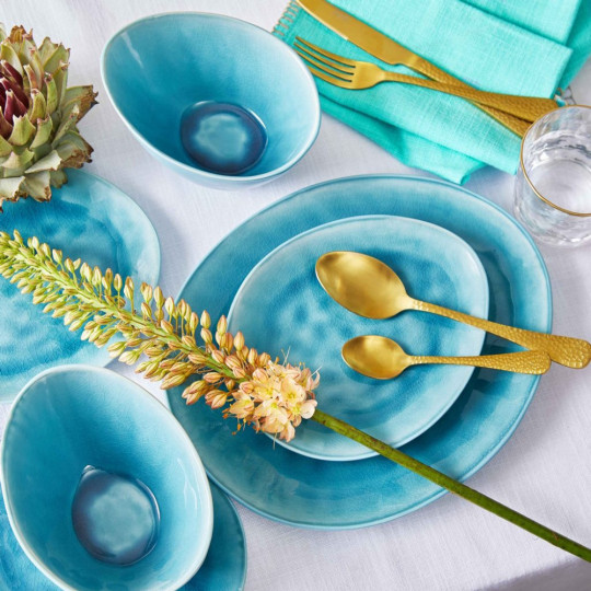 DE LA ROYA tál 120ml kék