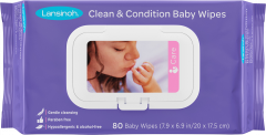 Lansinoh baba kondícionáló törlőkendő 80 db