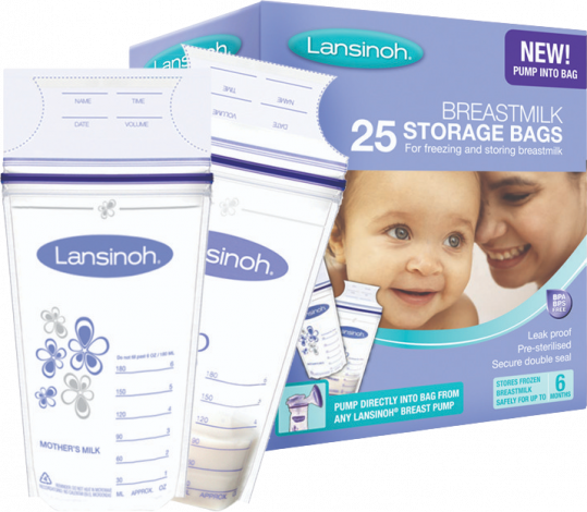 Lansinoh anyatejtároló zacskó 25 db