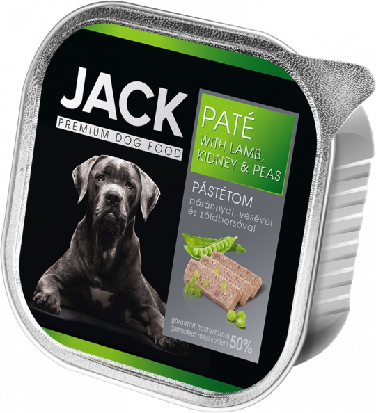Jack bárány, vese & borsó pástétom 150g