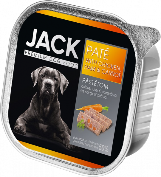 Jack csirke,sonka & répa pástétom 150g