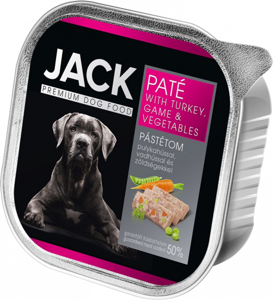 Jack pulyka, vad & zöldség pástétom 150g