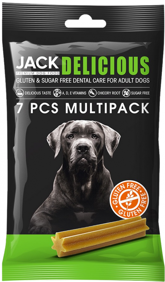 Jack delicious fogtisztító 7x22g