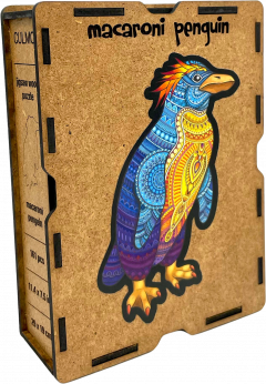 Bóbitás pingvin fa puzzle