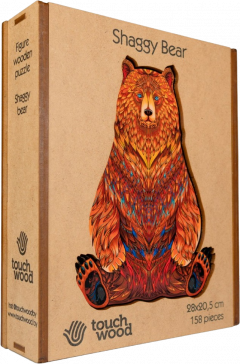 Bozontos Medve fa puzzle