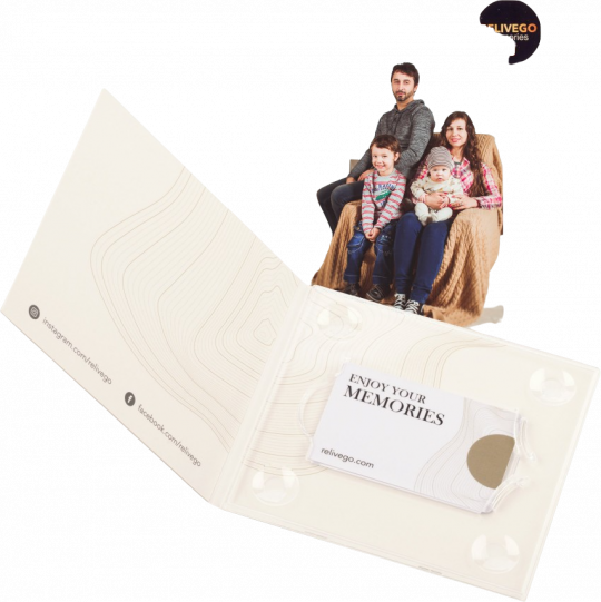 Képkeret okosító NFC matrica - 150 darabos fotóalbum