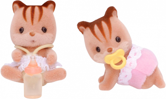 Erdei Mókus ikrek Sylvanian Families 5081