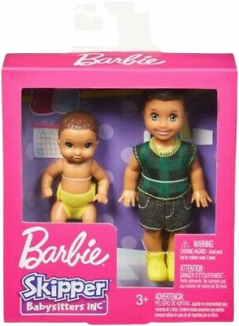Barbie bébiszitter kistesók