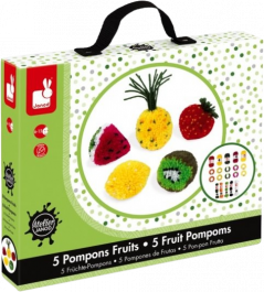 Gyümölcs pompom készítő 07776 Janod
