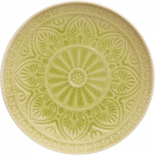 SUMATRA tányér 21cm lime