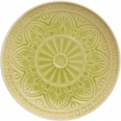SUMATRA tányér 21cm lime
