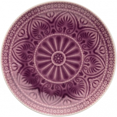SUMATRA tányér 21cm lila