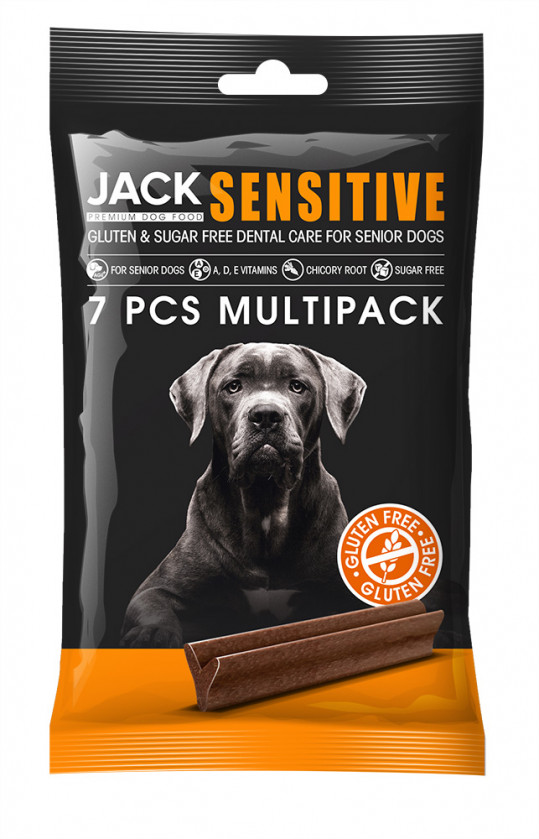 Jack sensitive fogtisztító 7x22g