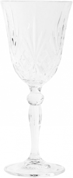 CRYSTAL CLUB fehérboros kristálypohár 210ml