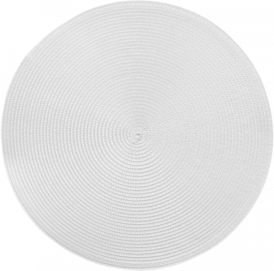 AMBIENTE alátét világos szürke kerek 38cm