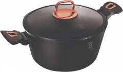 Berlinger Haus Lábas fedővel, 24 cm, Black Rose Collection