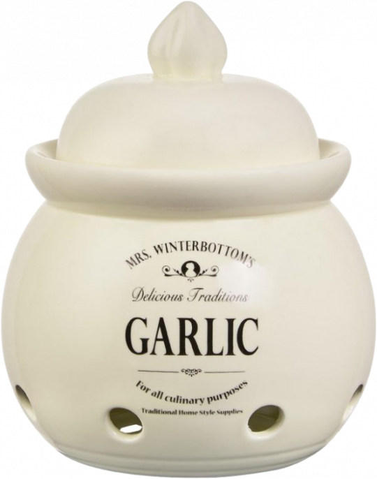 MRS WINTERBOTTOM`S II. fokhagymatartó kerek 19,5cm