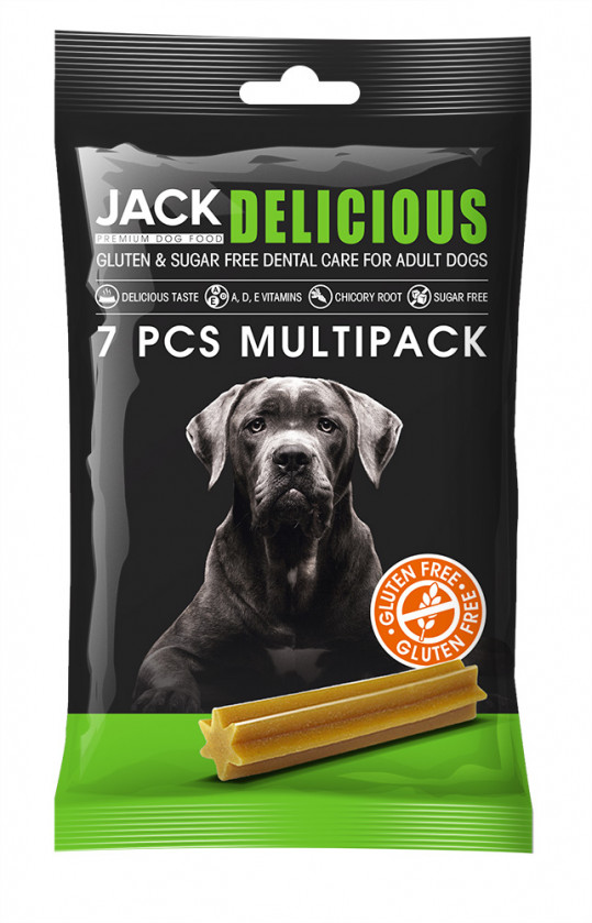 Jack delicious fogtisztító 7x22g