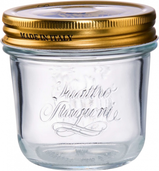 QUATTRO STAGIONI befőttes üveg 320ml