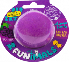 Funimals Vitamin Bomb Cool Grape Fürdőgolyó Meglepetés Figurával