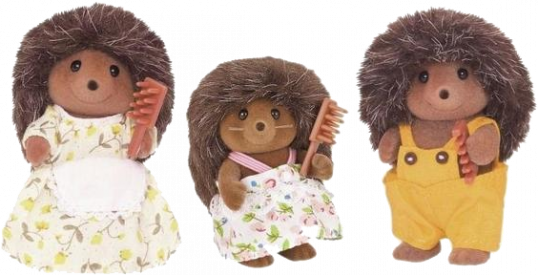 Sylvanian Sündisznó család