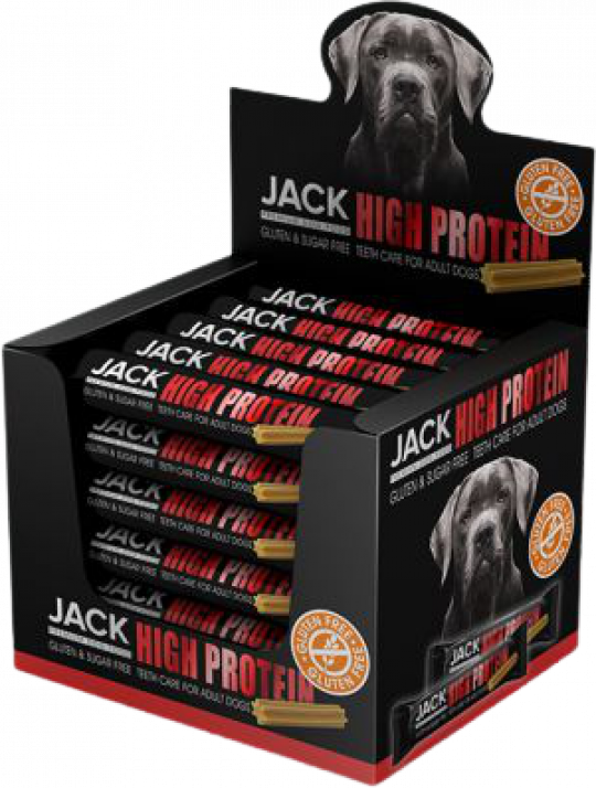 Jack high protein fogtisztító 7x22g