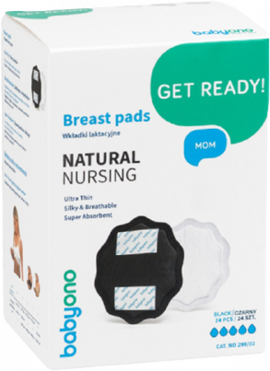 BabyOno melltartóbetét Natural Nursing eldobható 24db 298/01 fehér